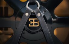 Bugatti Baby II Sanfran Gold Signature Commission wheel detail