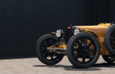 Bugatti Baby II Sanfran Gold Signature Commission hood and grill